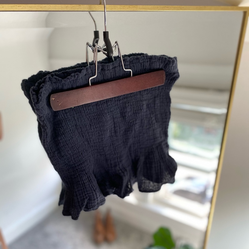 Flare bottom tube top